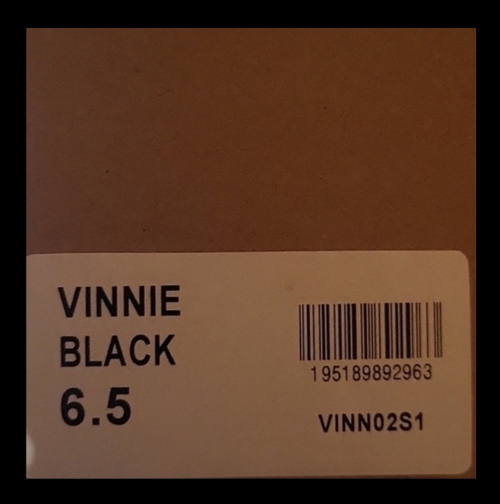 STEVE MADDEN VINNIE BLACK SNEAKERS (Size 6.5) - Picture 9 of 10